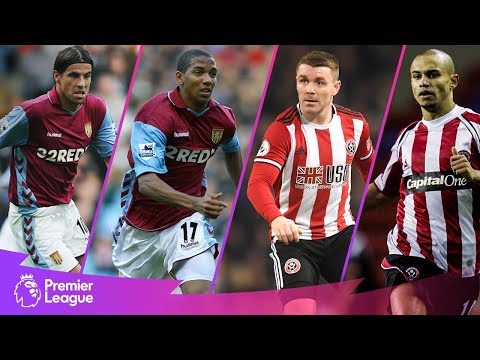 Aston Villa vs Sheffield United | Classic Premier League Goals | Baros, Fleck, Young