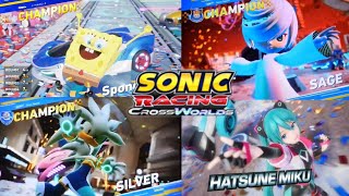 All Sonic Racing Crossworlds Victory Animations (So far) 