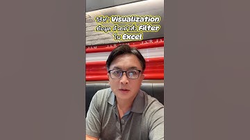 วิธีทำ Visualization ข้อมูล ด้วยคำสั่ง Filter ใน Excel #excel #excelshortcuts #exceltips #krupihai