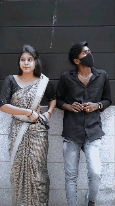 அழக பார்த்தா ஜவுளி கட🔥👀🖤💫 | blacklovers 🖤 💫 | mownikiki ✨️ | trending couples ♥️ #shorts