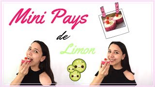 Mini Pays de Limón para el VERANO (Sin horno)