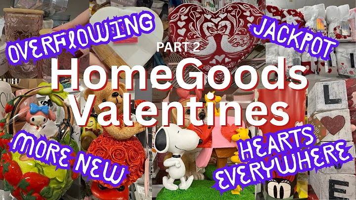 💜 PART 2 | EXTREME HOMEGOODS VALENTINES DECOR 🩷 MUST WATCH ❤️ 2026 
