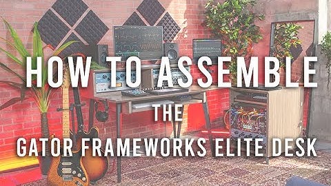 Gator Frameworks Elite Desk Assembly