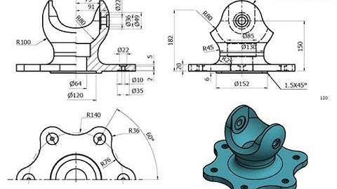 T-Flex CAD 15 3D - Exercise 60