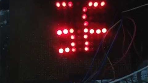 SCROLLING TEXT MESSAGE IN 8*8 DOT MATRIX