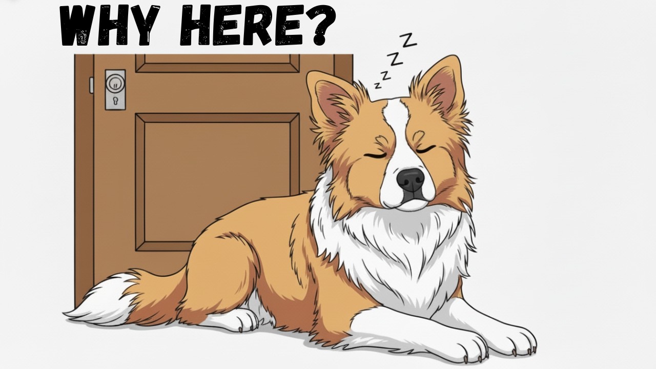 If Your Dog Sleeps at the Door, This Is Why