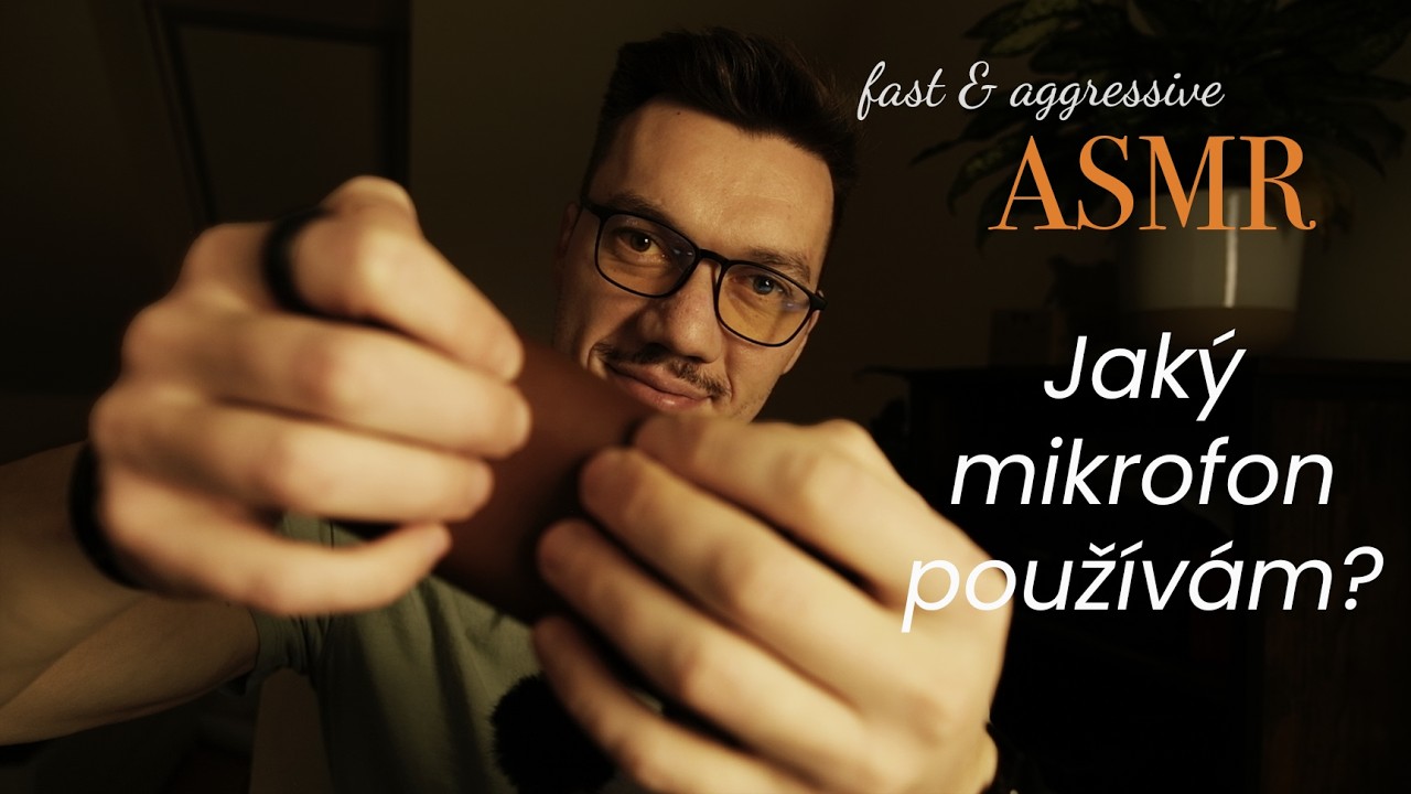 Rychlé a agresivní šeptání a ťukání | Fast and Aggressive | ASMR CZ