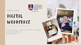 UBM 599 DIGITAL WORKFORCE Presentation