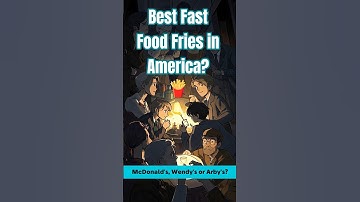 Best Fast Food Fries in America? 🍟 McDonald’s vs Wendy’s vs Arby’s