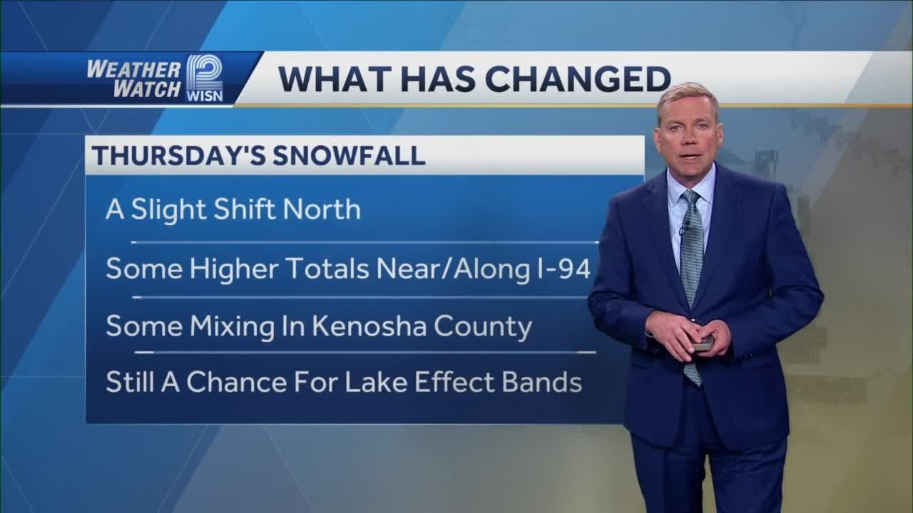 Wisconsin Snowfall Update 5 p.m. - YouTube