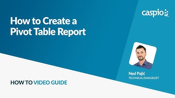 Creating a Pivot Table Report Using Caspio