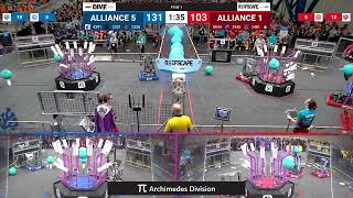 Final 1 - 2025 FIRST Championship - Archimedes Division