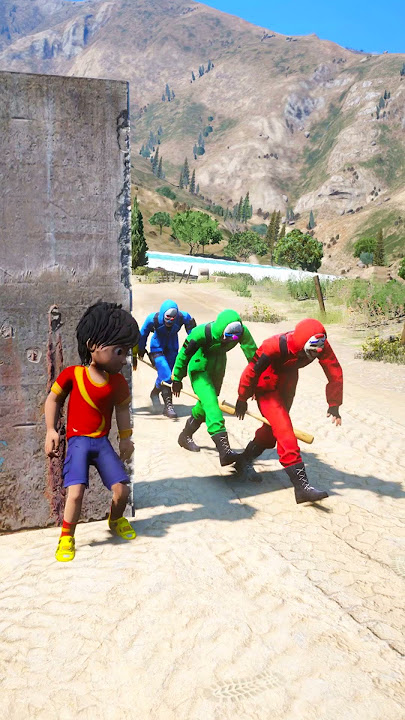 Hide and seek Shiva | Grand Theft Auto V #shorts