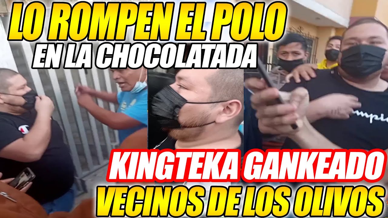 KINGTEKA ES INTERVENIDO POR LOS VECINOS DE LOS OLIVOS POR CAUSAR ALBOROTO DE LOS SEGUIDORES