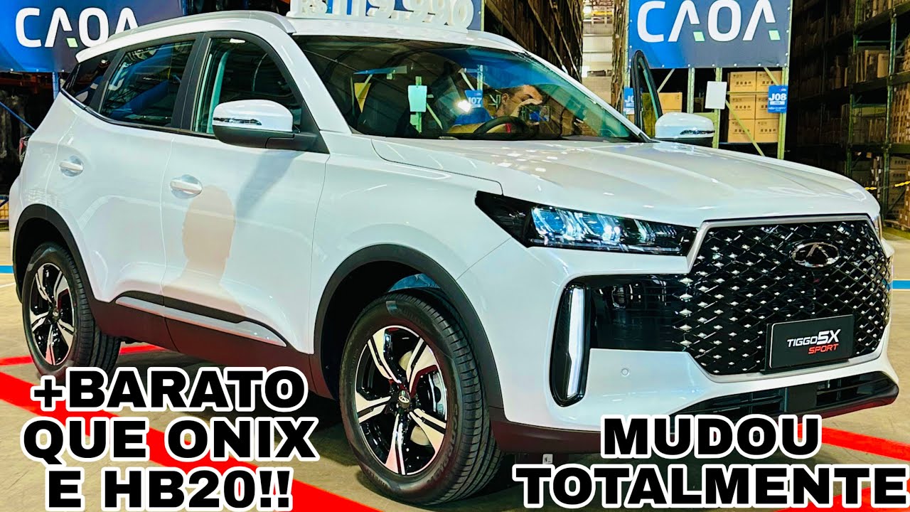 LANÇAMENTO CAOACHERY TIGGO 5X SPORT VERSÃO DE ENTRADA JÁ 2027 | UM CARRO TOTALMENTE NOVO!!