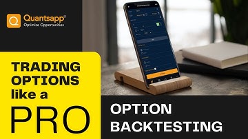 Trading #options like a PRO || Option #Backtesting || #Options Analytic tools by Quantsapp