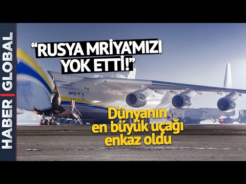 Dünyanın En Büyük Uçağı Antonov An-225 Rusya'nın Gazabına Uğrad!