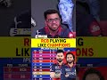 RCB PLAYING LIKE CHAMPIONS #rcbvslsg #viratkohli #rajatpatidar #champions #ipl2026