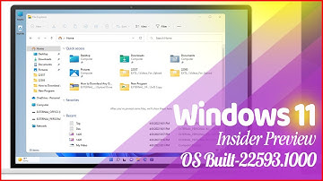 Windows 11 Built 22593: New Home Tab In File Explorer, Improved Security And Many Fixes ✔✔✔