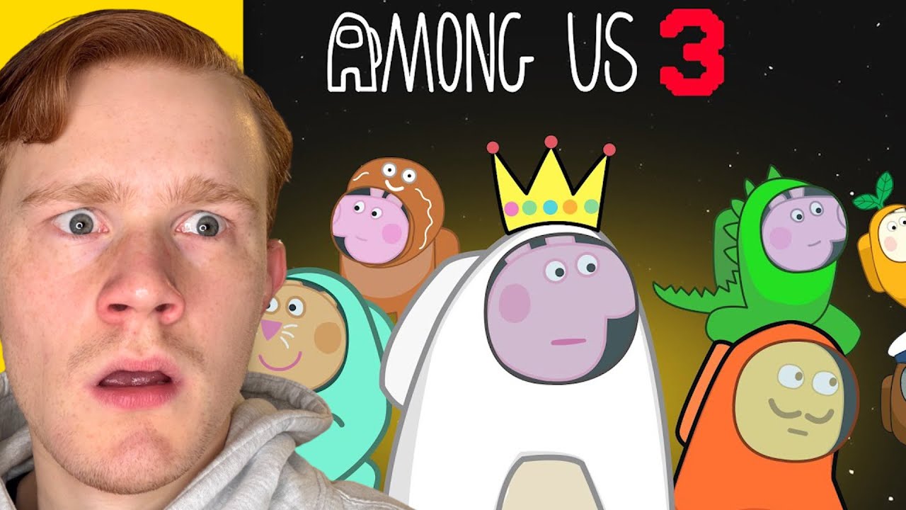 Greta Gris vs AMONG US! (ROLIG ANIMATION)