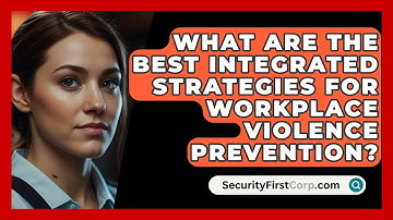 What Are The Best Integrated Strategies For Workplace Violence Prevention? - SecurityFirstCorp.com