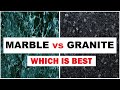 Difference Between Marble & Granite | Which is Best for House Construction