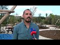 Trampoline għal tfal bil-wheelchair fil-qalba ta' ġnien rinovat f'Baħar iċ-Ċagħaq