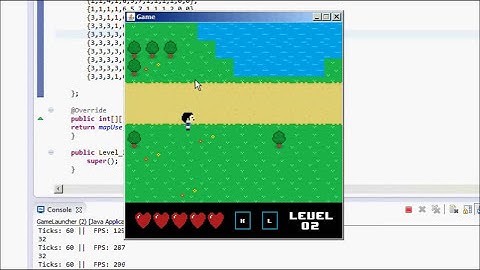 Java 2D Tile Based Game