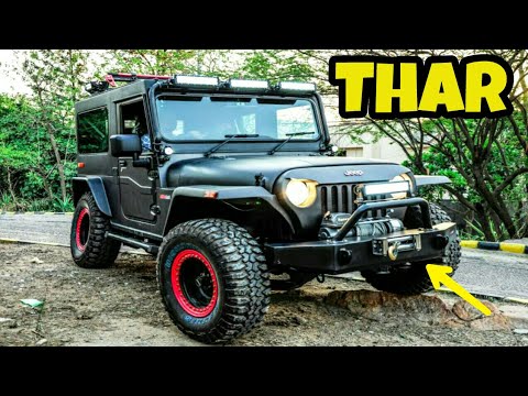 Modified Mahindra Thar 4x4 By Azad 4x4 Best Modified Thar