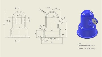 Tutorial Inventor - 380 SAFETY VALVE COVER (TCS-9-132)