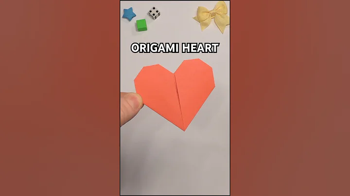 HOW TO MAKE ORIGAMI HEART STEP BY STEP | EASY DIY PAPER DESIGN IDEAS INCL ART