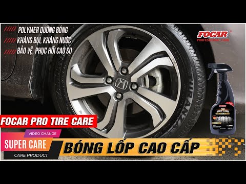 Dung dịch dưỡng đen bóng lốp ô tô Focar Pro Tire Care