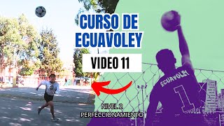 CURSO DE ECUAVOLEY - Video #11: Jugadas ADENTRO y puestos (volador)