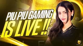 NAHI HORHA KYA 😎🖤 TEAMCODES |WOW | BGMI WITH PIU PIU♥️ #bgmilive #foryou #explore #girlgamer