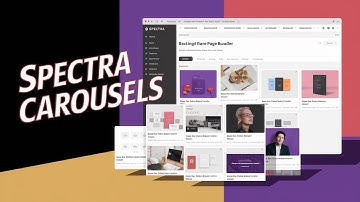 How to create product carousel in spectra page builder in wordpress website only just in 5 minutes