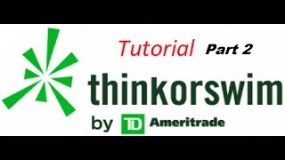 How to draw Trendlines and Support/Resistance on Think or Swim