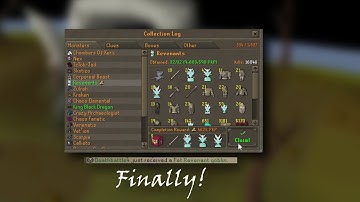 Roat Pkz - Revenants Collection Log Completed