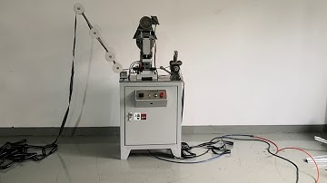 Plastic Zipper Hole Punching Machine(SC)QLQ-HPM #Zipper_machine#Plastic_Zipper