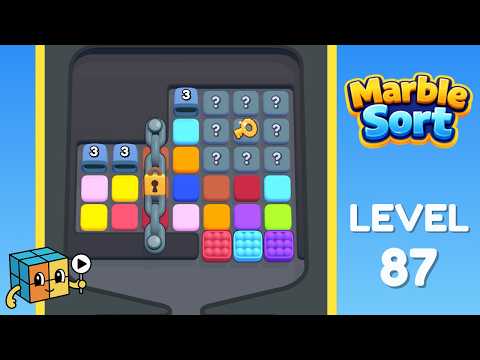 Marble Sort level 87 walkthrough video cover