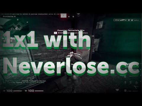 1x1 with Neverlose.cc V3.2/the best cfg