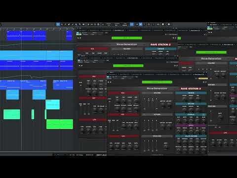 Rave Generation Plugin Showcase · 8× Rave Station 2