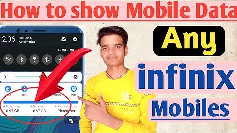 How to show Data usage in notification bar Any infinix Mobile ! Data usage show ! hot 8 ! hot 9 ! 10