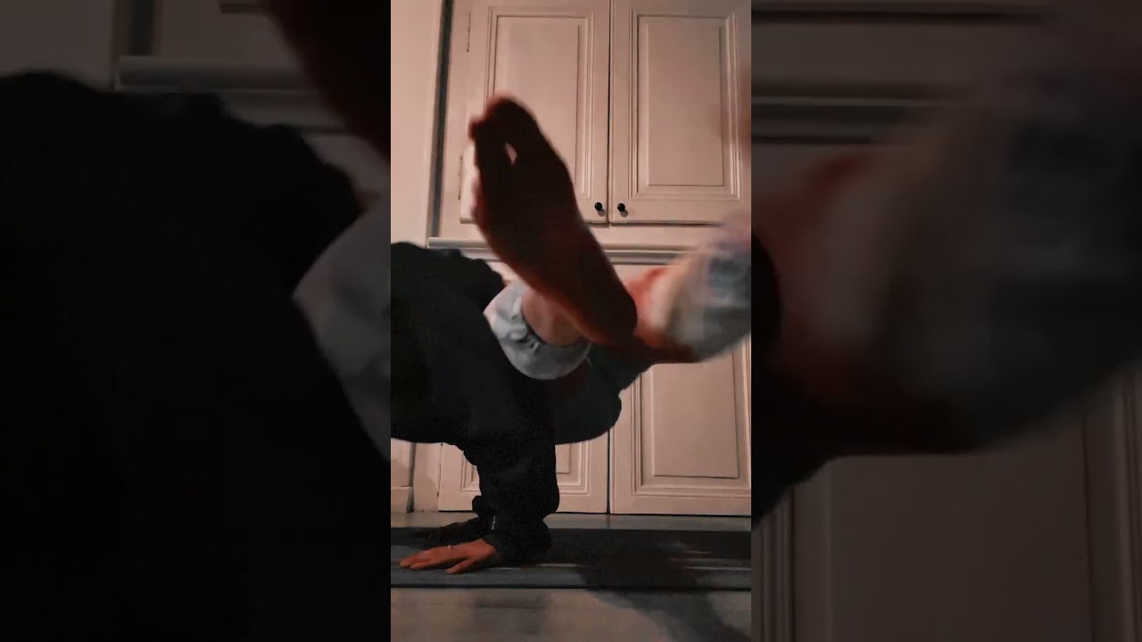 Evening yoga flow. ✨