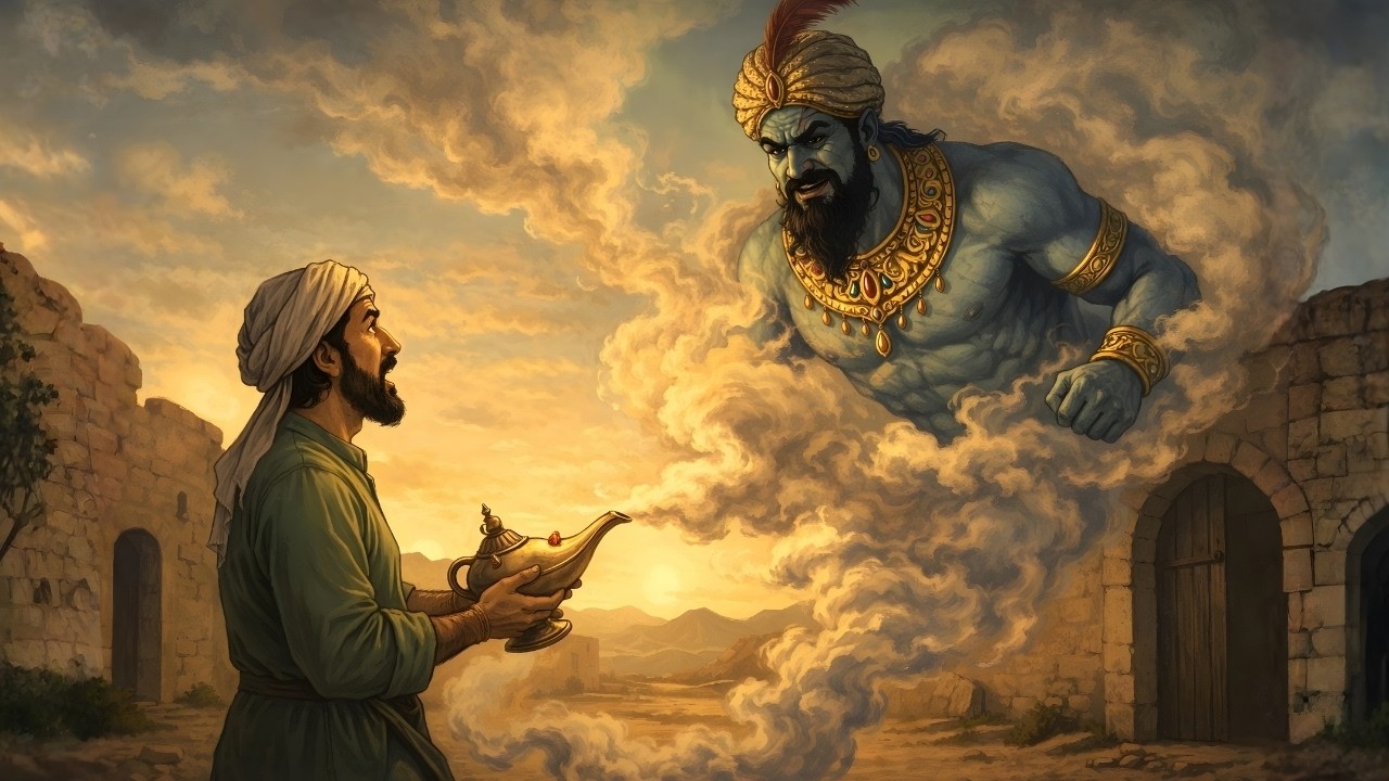 قصة الرجل الذي مسح فانوسا قديما فحدث ما لم يتوقعه احد