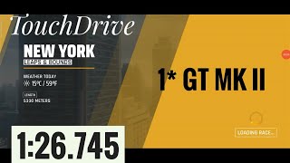 [Touchdrive] Asphalt 9 |Grand Prix - FORD GT MK II (1*) | Practice Round Guide| 1:26.745