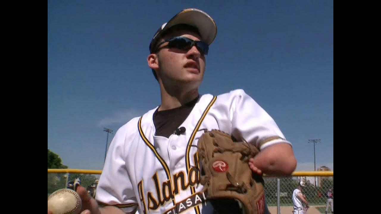 one armed pitcher determined