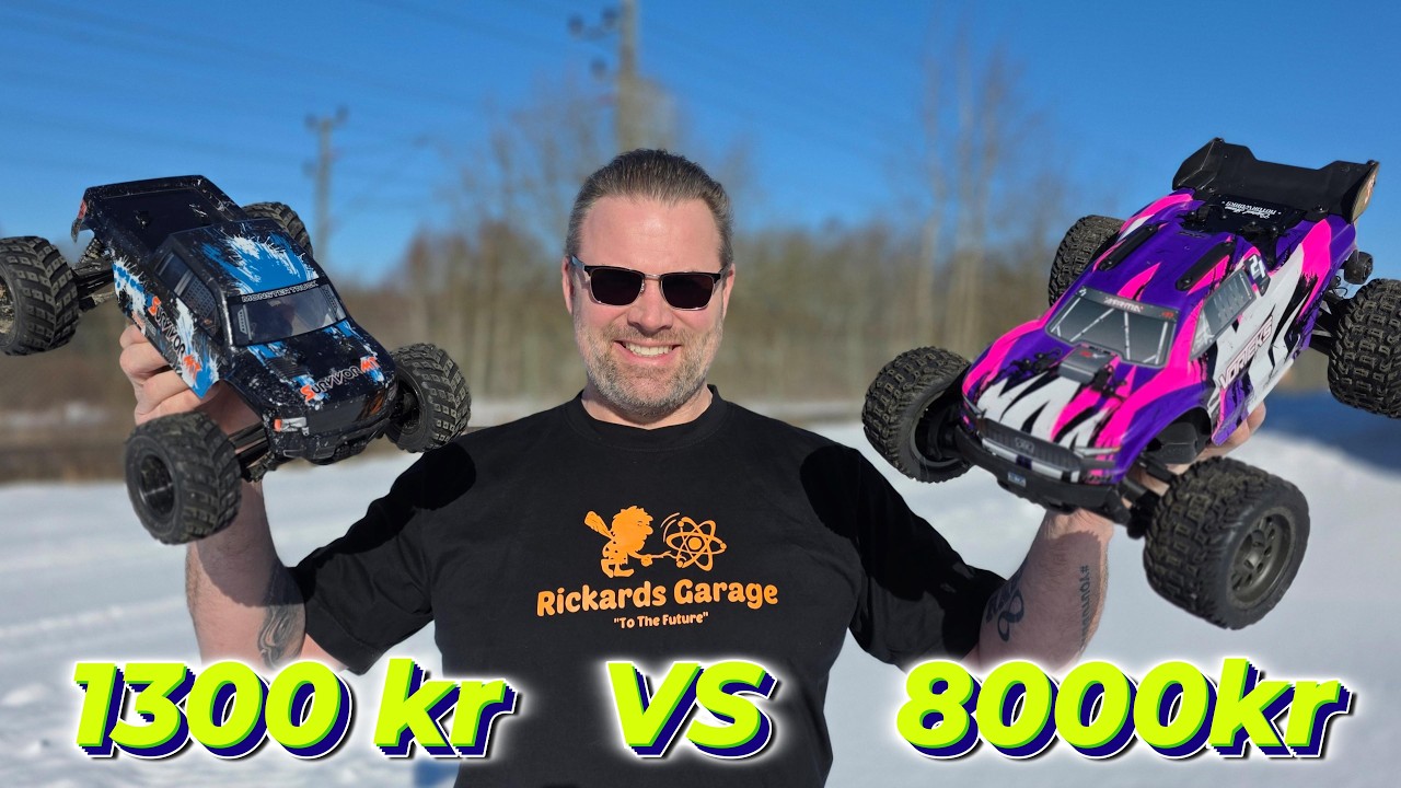 JAG ÅNGRAR MITT KÖP - RC BIL 1300kr vs 8000kr 