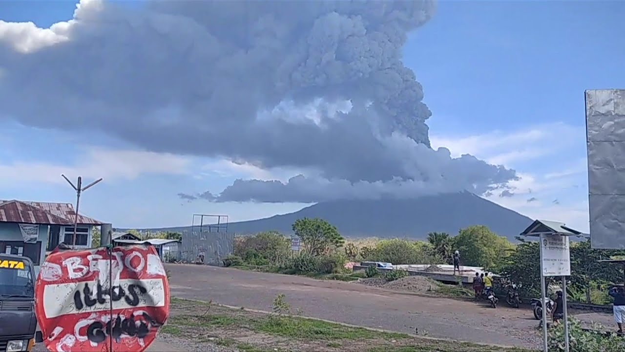 噴火 レウォトロ火山 11 29 インドネシア 東ヌサトゥンガラ州 1130 極論空手形 Extreme Argument Fictitious Bill Note