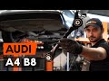 Как заменить задний рычаг подвески AUDI A4 B8 Седан [ВИДЕОУРОК AUTODOC]