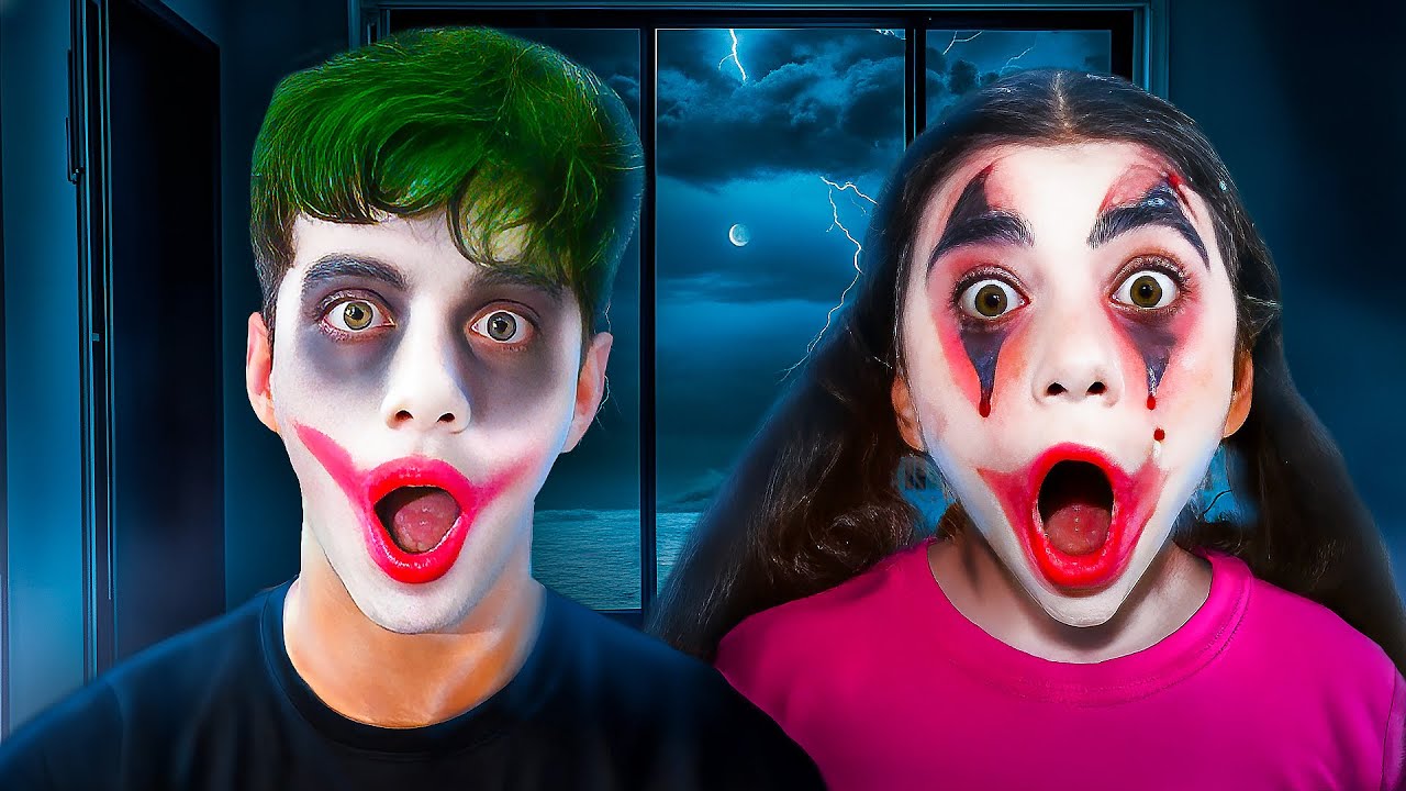 WE DID EACH OTHER’S HALLOWEEN MAKEUP
